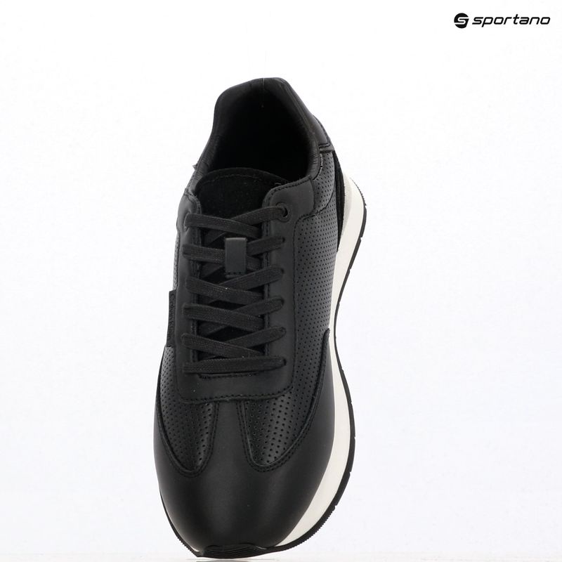 Pánské boty Calvin Klein HM0HM01871 Low Prof Runn Laceup Perf Lth Black/Bright White 9