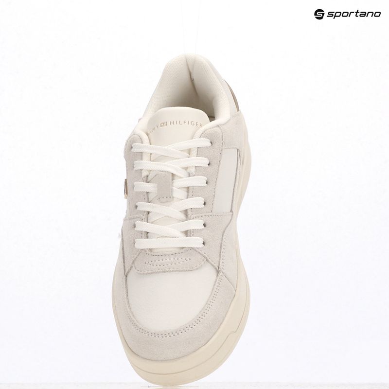 Dámské boty Tommy Hilfiger Essential Basket ecru 9