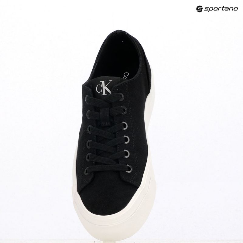 Dámské tenisky Calvin Clain YW0YW01763 Vulc Flatform Low Cv MG black/bright white 9
