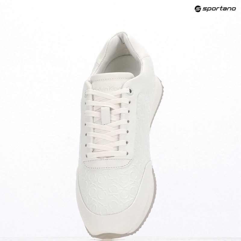 Dámské boty Calvin Klein  HW0HW02574 Runner Lace Up Mono Pu Triple Bright White 9