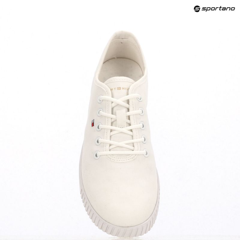 Dámské tenisky Tommy Hilfiger Canvas Lace Up white 9