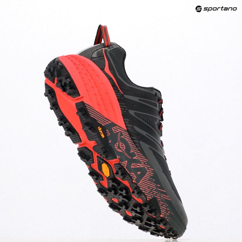 Běžecké boty HOKA Speedgoat 3 dark shadow/poppy red 9