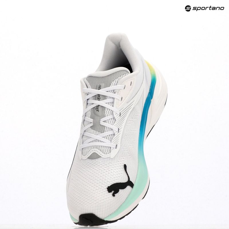 Pánské běžecké boty PUMA Electrify Nitro 4 puma white/mint melt/speed blue 9