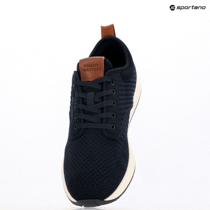 Pánské boty Tommy Hilfiger Newport 3D Premium Knit desert sky 9