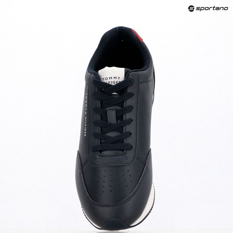Pánské boty Tommy Hilfiger Lo Runner Pu Mix desert sky 9