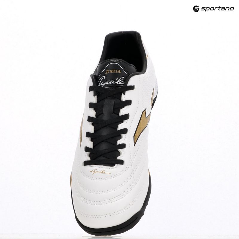 Pánské kopačky  Joma Aguila TF white/gold 9