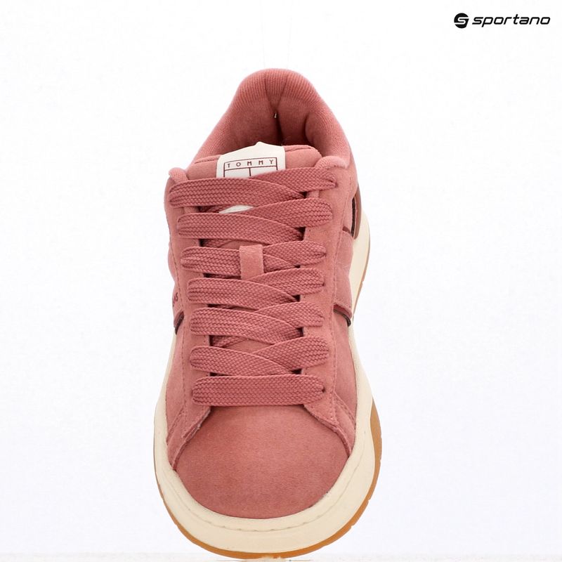 Dámské boty Tommy Jeans Skate Sneaker tahiti berry 9