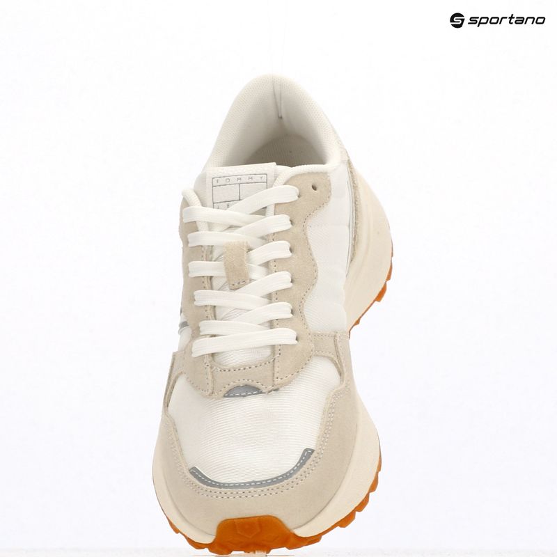 Dámské boty Tommy Jeans Cleated Runner ecru 9
