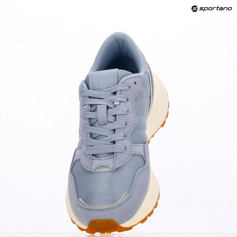 Dámské boty Tommy Jeans Cleated Runner blue chime 9
