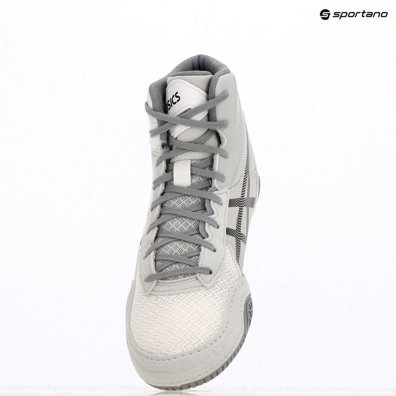 Zápasnické boty ASICS Matcontrol 3 white/gunmetal 9