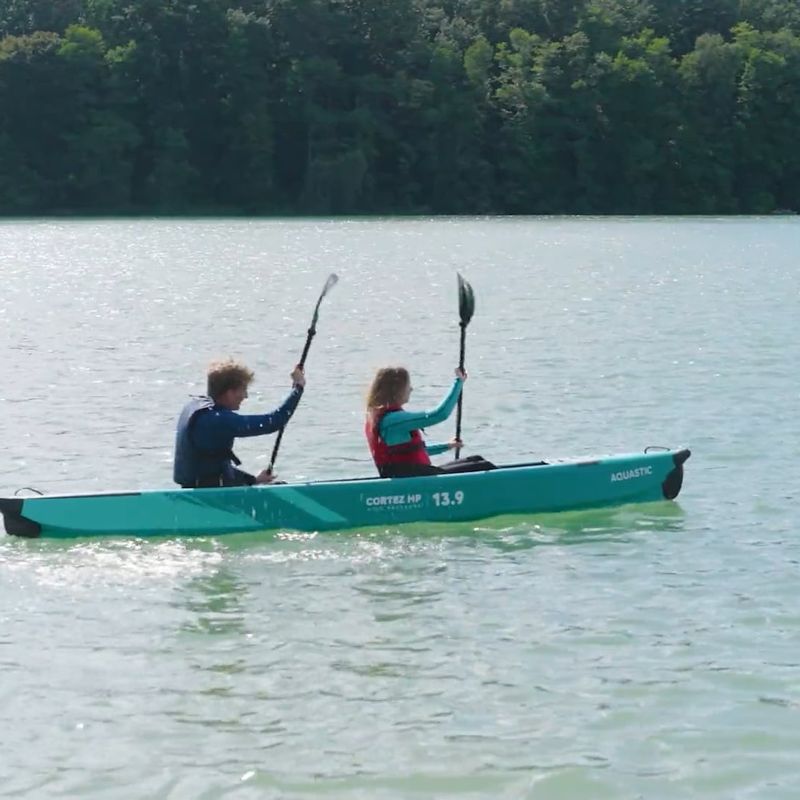 Nafukovací kajak pro 2 osoby AQUASTIC Cortez 13'9" 420 cm green 25
