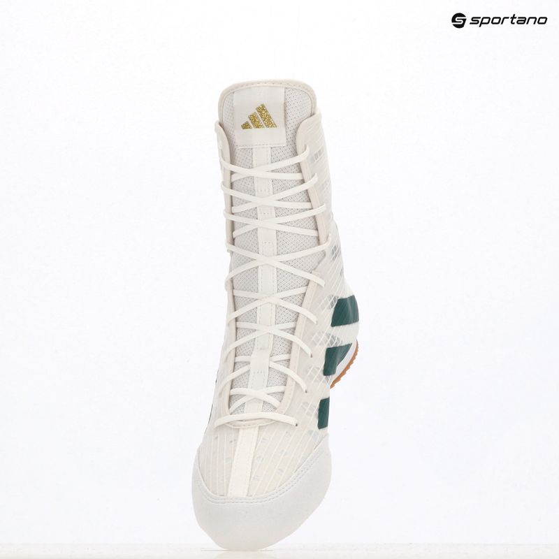 Boxerské boty Adidas Box Hog 4 cloud white/collegiate green/core black 19