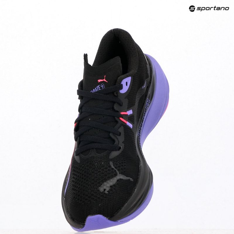 Dámské běžecké boty PUMA Deviate Nitro 3 Digitokyo puma black / fluro pink pes 9