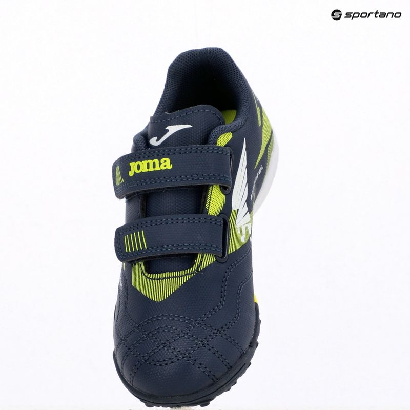 Dětské kopačky Joma Powerful Jr TF navy blue 15