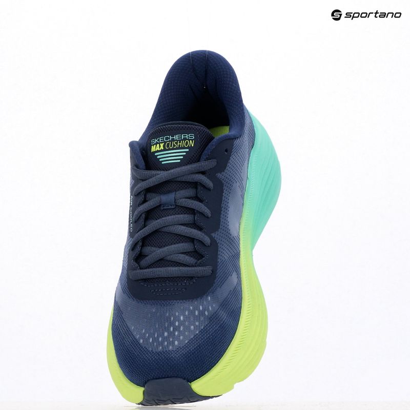 Dámské běžecké boty SKECHERS Max Cushioning Endeavour Hallandale navy/lime 9