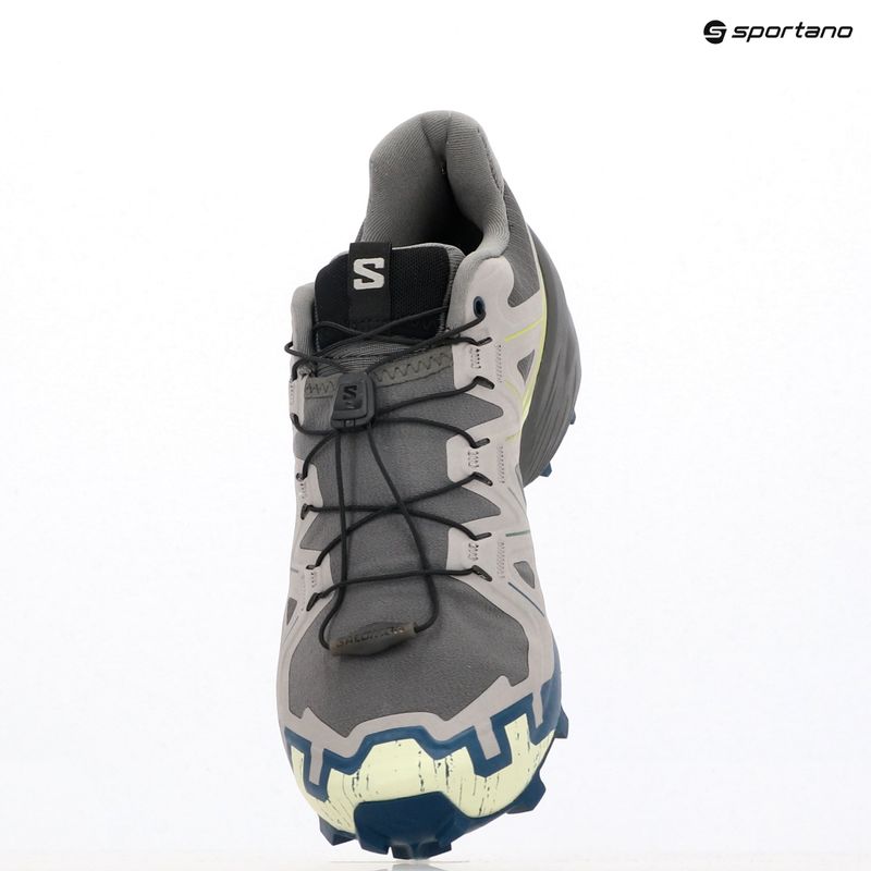 Pánské běžecké boty Salomon Speedcross 6 castlerock/lime cream/poseidon 12
