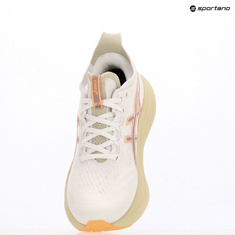 Pánské běžecké boty ASICS Gel-Nimbus 27 white/fawn 17