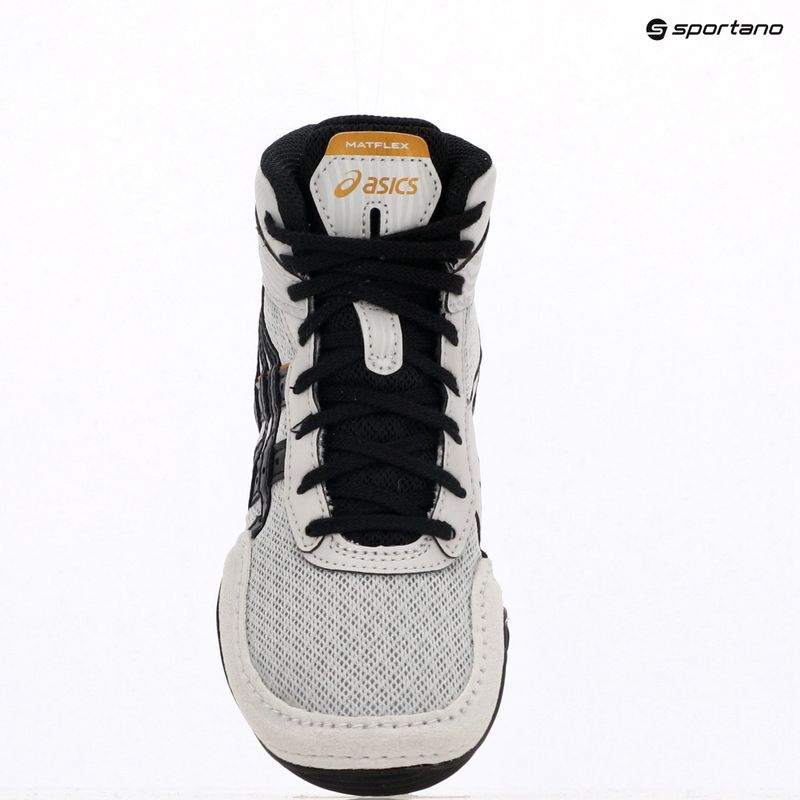 Dětské zápasnické boty ASICS Matflex 7 GS concrete/black 10