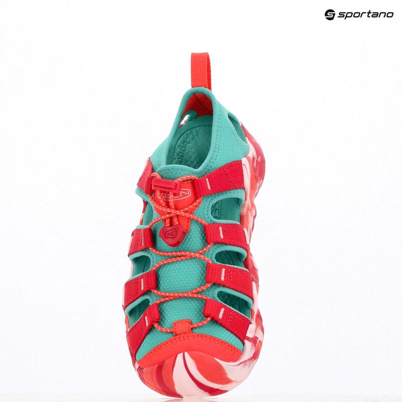 Dětské sandály KEEN Hyperport H2 raspberry/pool blue 9