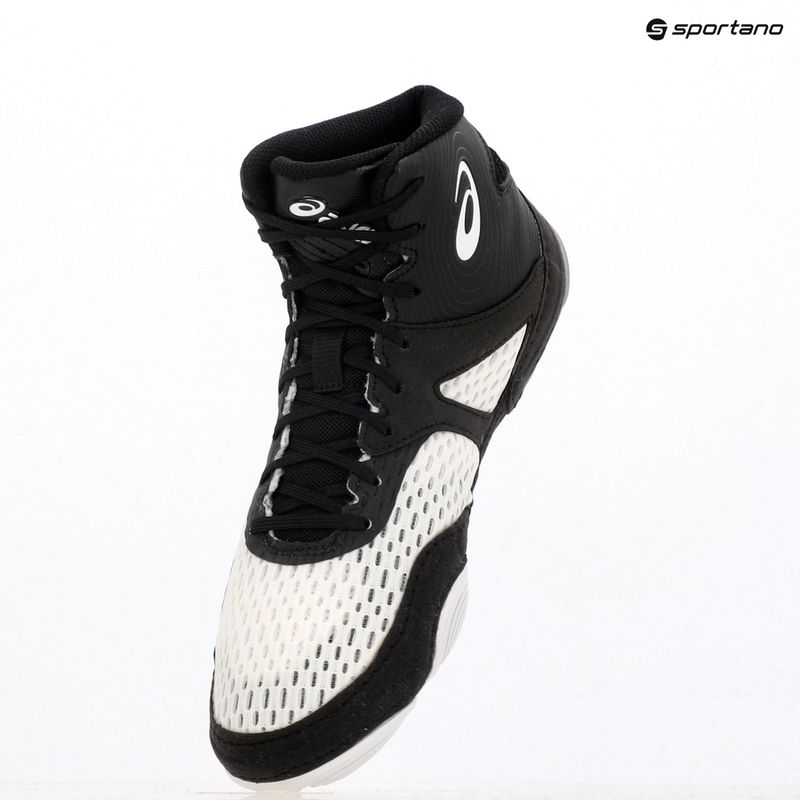 Zápasnické boty ASICS Split Elite bílá/černá 10