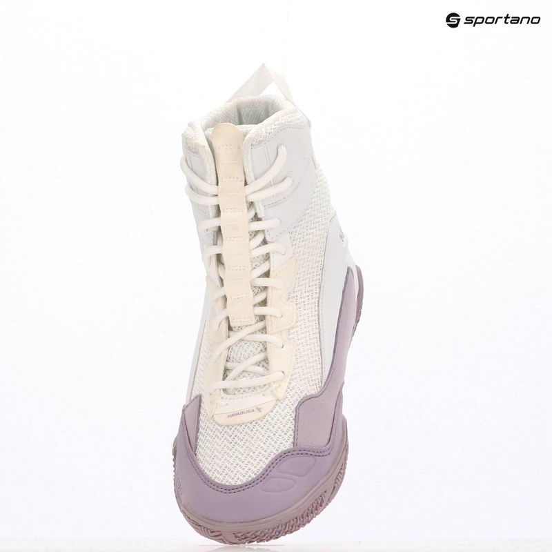 Boxerské boty Hayabusa Talon  white/lavender 19