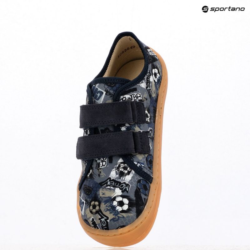 Dětská barefoot boty Froddo G1700379 grey/blue 15
