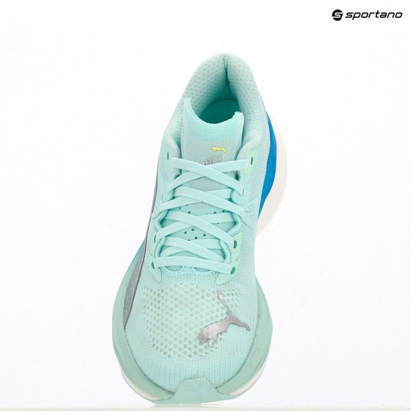 Dámské běžecké boty PUMA Deviate Nitro 3 mint melt/speed blue 16