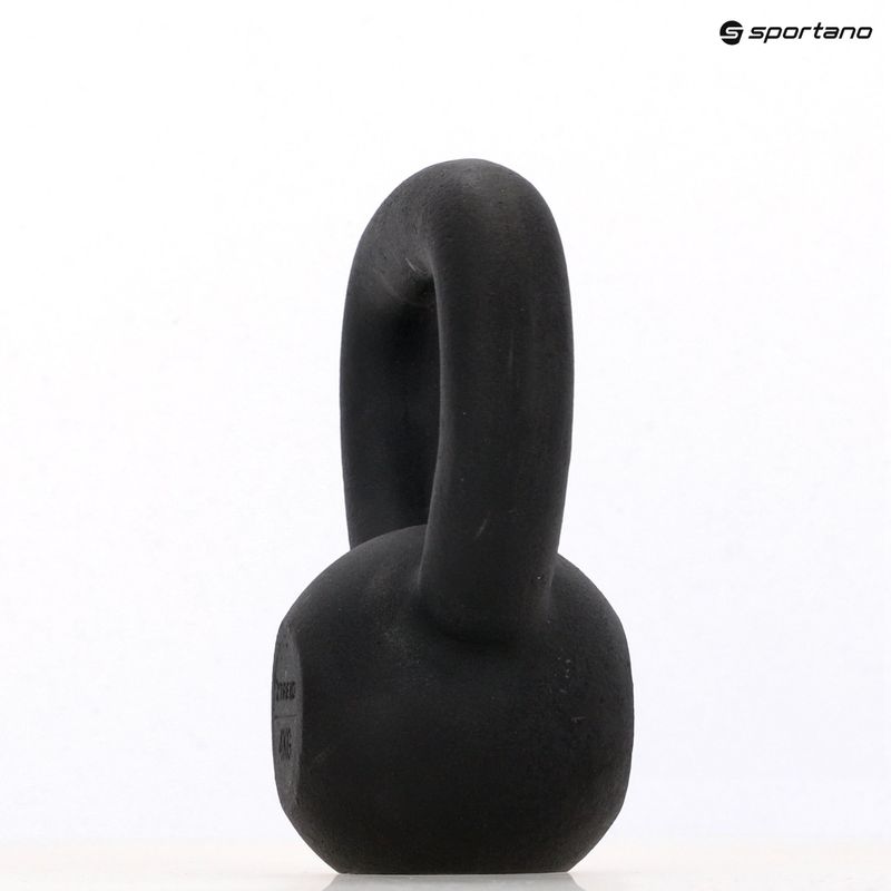Kettlebell Litinový TREXO 4kg black 8