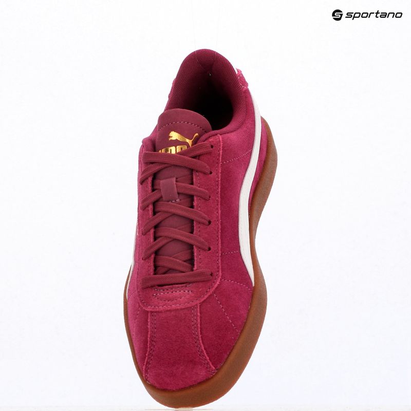 Boty  PUMA Club II berry/puma white/puma gold 9