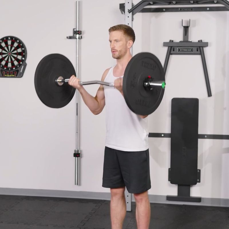 Olympijské závaží bumperXTREXO TRX-BMP025 25 kg černé 12