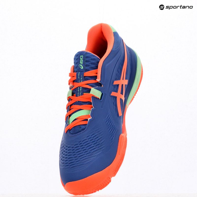 Pánské padelové boty ASICS Gel-Resolution X dark cobalt/vivid coral 16