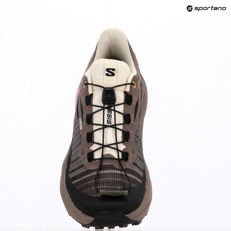 Dámské běžecké boty Salomon Genesis Iron/vanilla ice/cyclamen 10