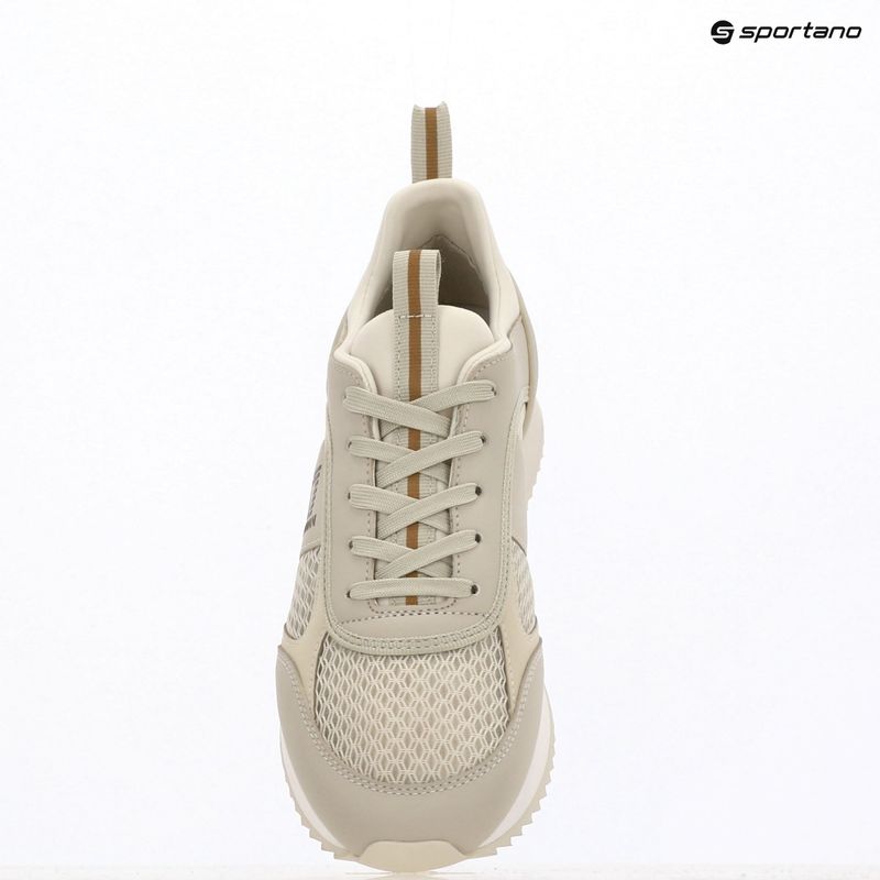 Boty EA7 Emporio Armani Black & White Laces silver birch/gold 12