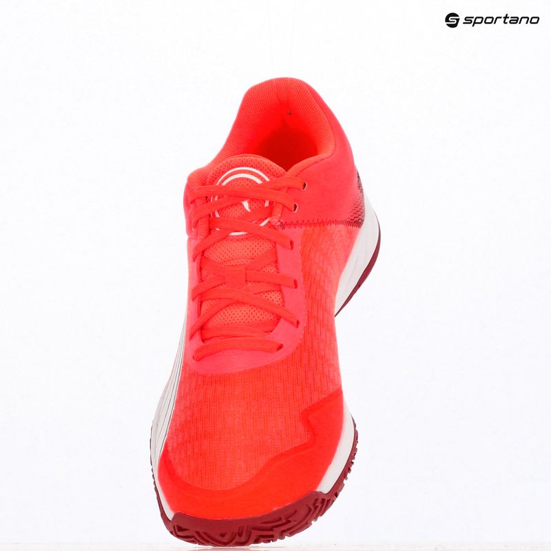 Boty na házenou PUMA Accelerate Turbo glowing red/white/dark crimson/black 9