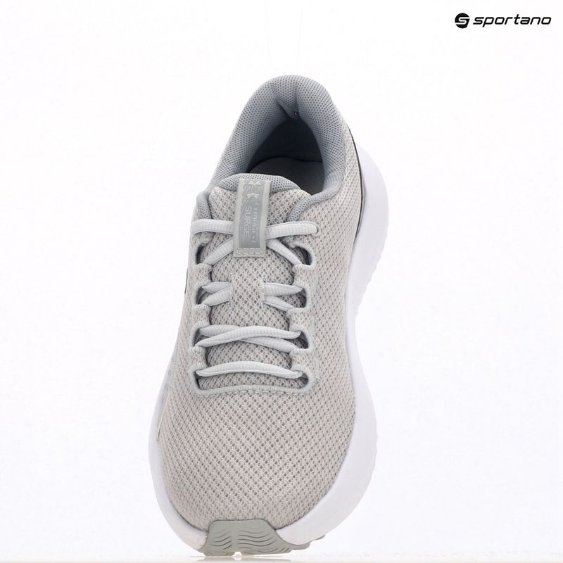 Dámské běžecké boty Under Armour Charged Surge 4 halo gray/metallic silver/metallic silver 9