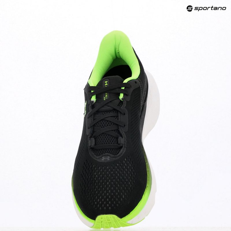 Pánské běžecké boty Under Armour Innfinite Pro 2 black/hyper green/hyper green 9