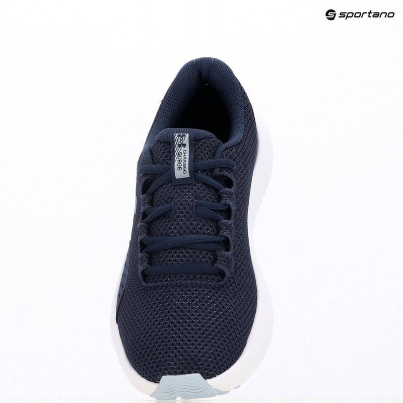 Dámské běžecké boty Under Armour Charged Surge 4 washed navy/blue calm/metallic blue calm 9