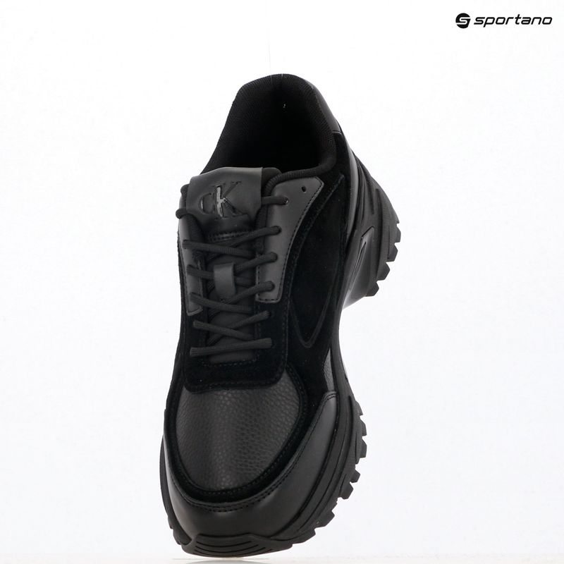 Pánské boty Calvin Klein YM0YM01289 Hike Runner HF Leather Mix triple black 9