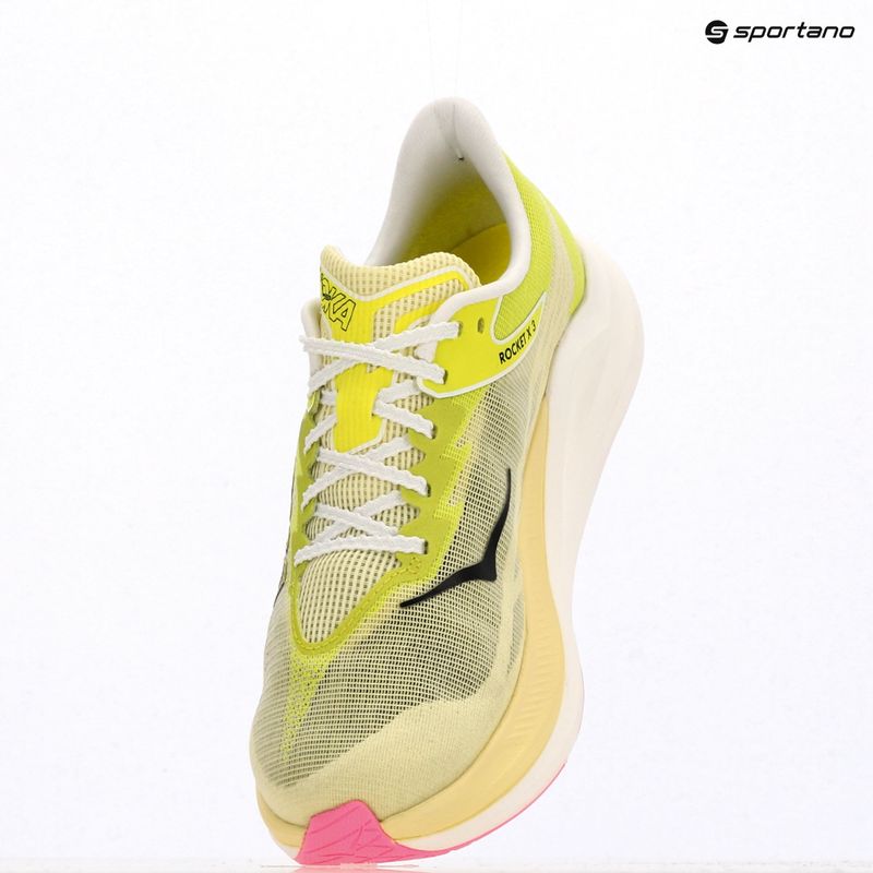 Běžecké boty HOKA Rocket X 3 sunlight/neon hoka citrus 13