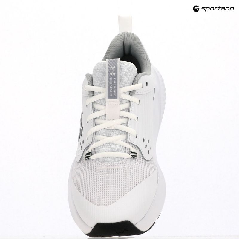 Pánské tréninkové boty Under Armour Commit 4 white/mod gray/forest green 9