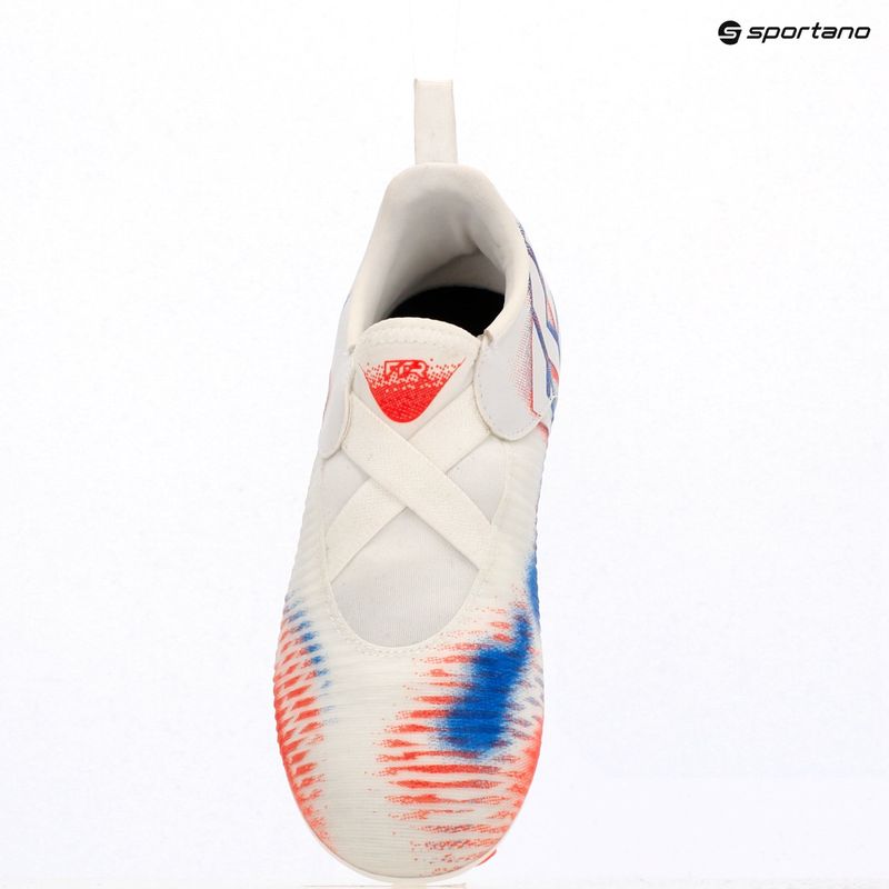 Dětské kopačky PUMA Future 8 Match LL FG/AG Jr puma white/puma black/glowing red 10