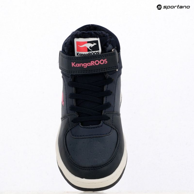 Dětské boty KangaROOS K-CP Bound Mid EV dark navy/daisy pink 9