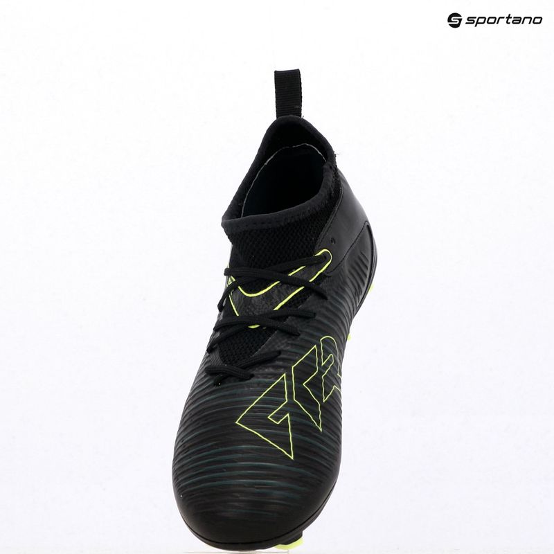 Dětské kopačky PUMA Future 8 Match FG/AG Jr puma black/fizzy light/green terrain 9