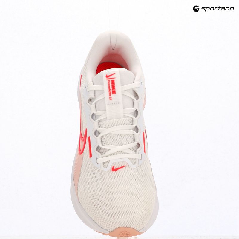 Dámské běžecké boty Nike Downshifter 13 astronomy white / bright crimson / washed coral 12