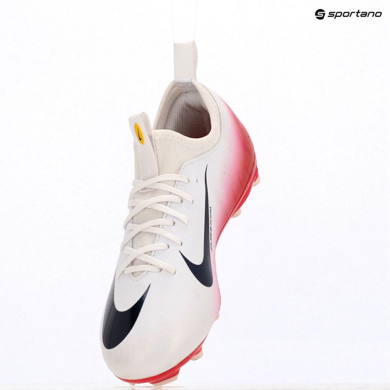 Dětské fotbalové kopačky Nike Zoom Vapor 16 Academy LV8 Jr FG/MG university red/tmavý obsidián 19