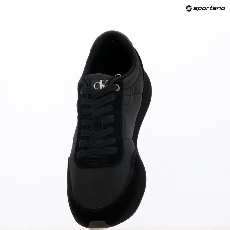 Pánské boty Calvin Klein YM0YM01361 Retro Runner Essential MIX MAT triple black 9