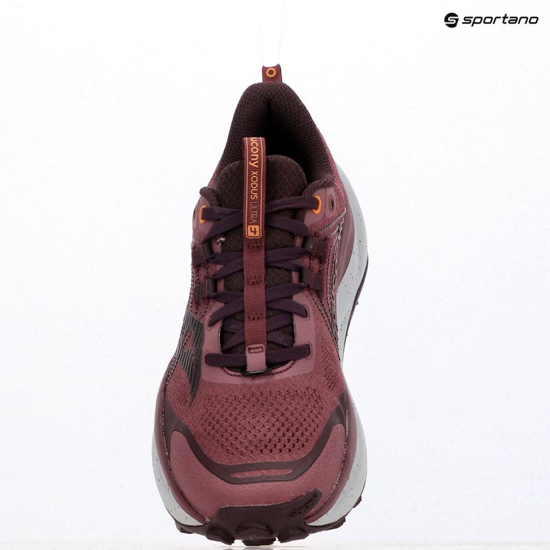 Dámské běžecké boty Saucony Xodus Ultra 4 terra/wine 16