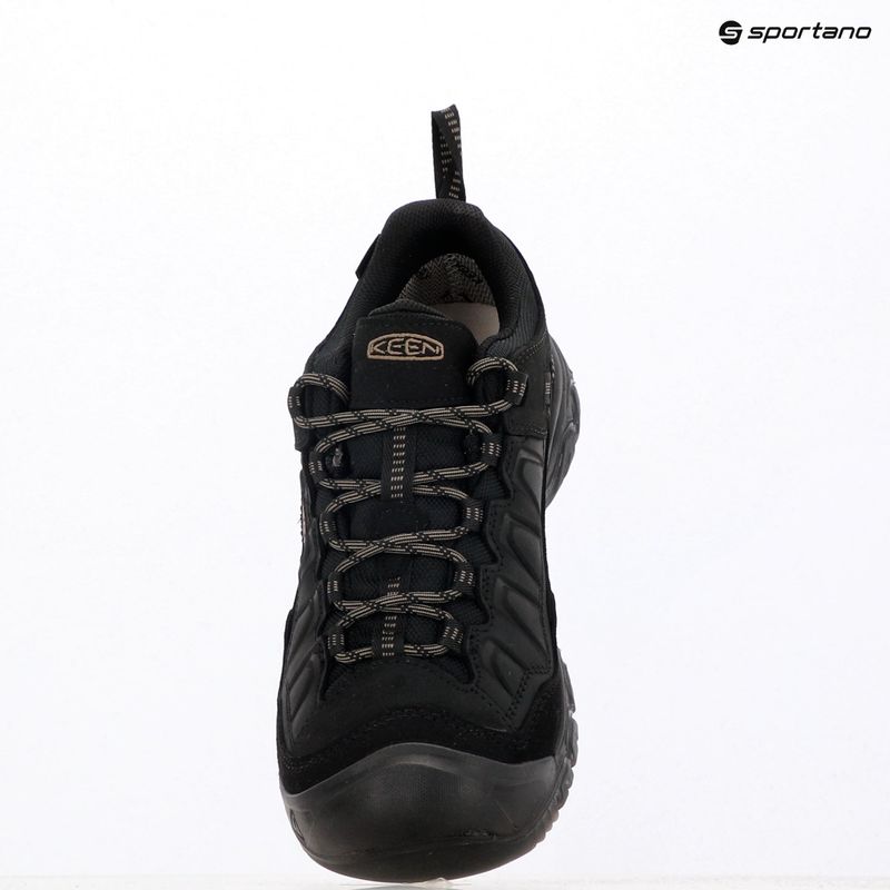 Pánské trekingové boty KEEN Targhee IV Waterproof triple black 10