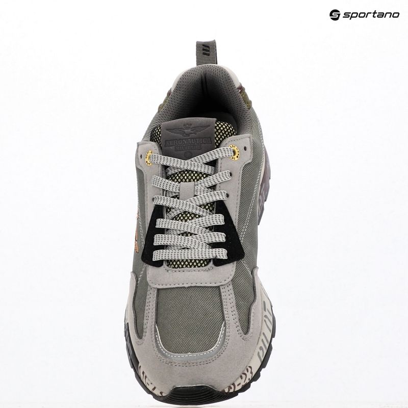 Pánské boty Aeronautica Militare 252SC0276UCT03380 multicolor grey/green 9