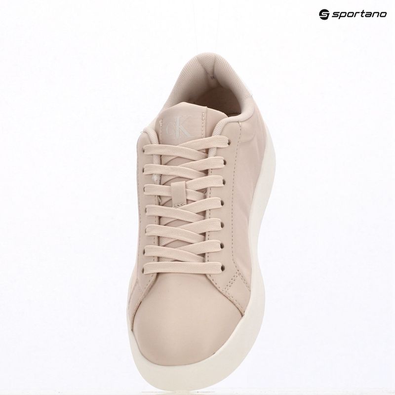 Dámské boty Calvin Klein YW0YW01781 3 Cupsole Laceup PU MG crystal grey/lily white 9